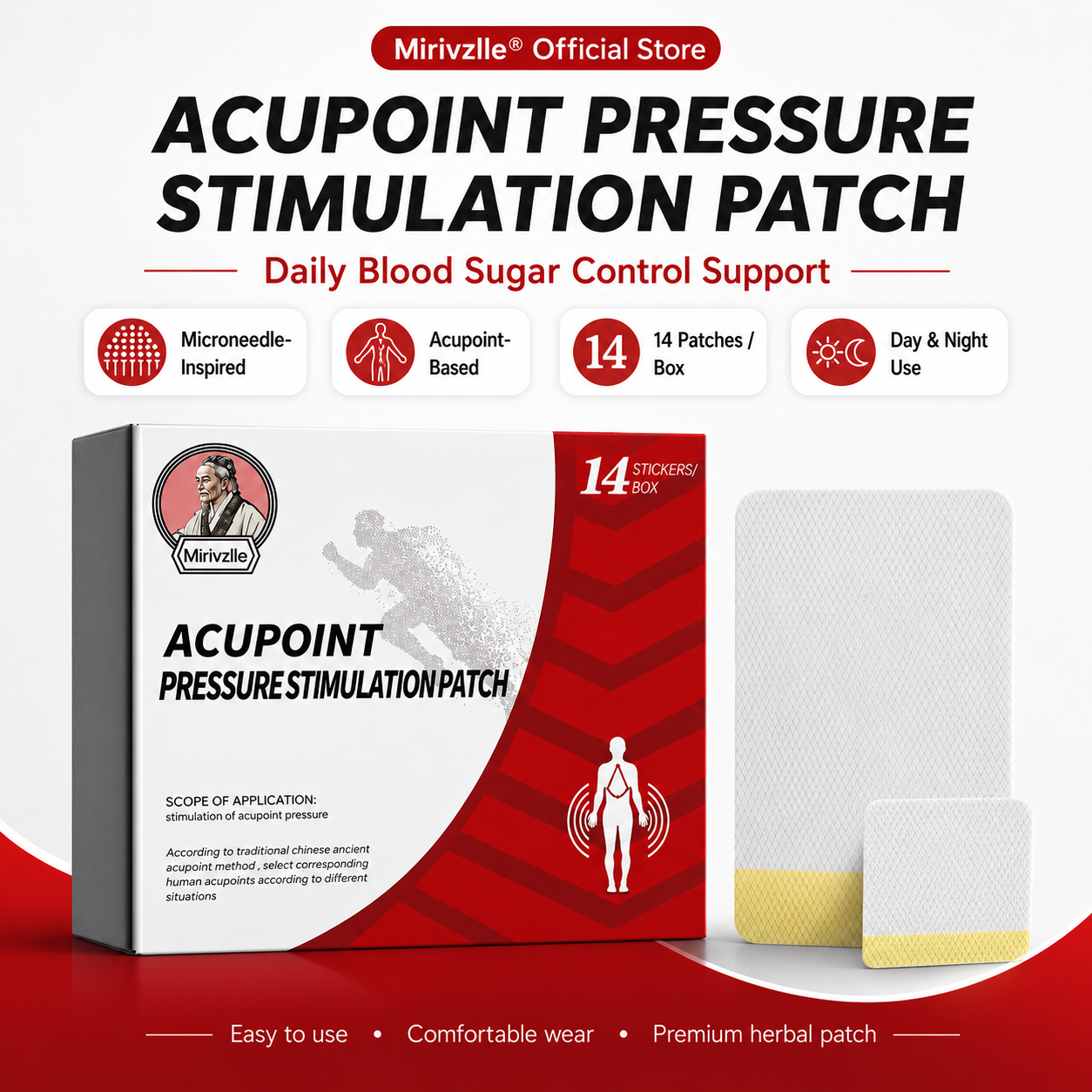 Mirivzlle™ Acupoint Blood Sugar Support Patch