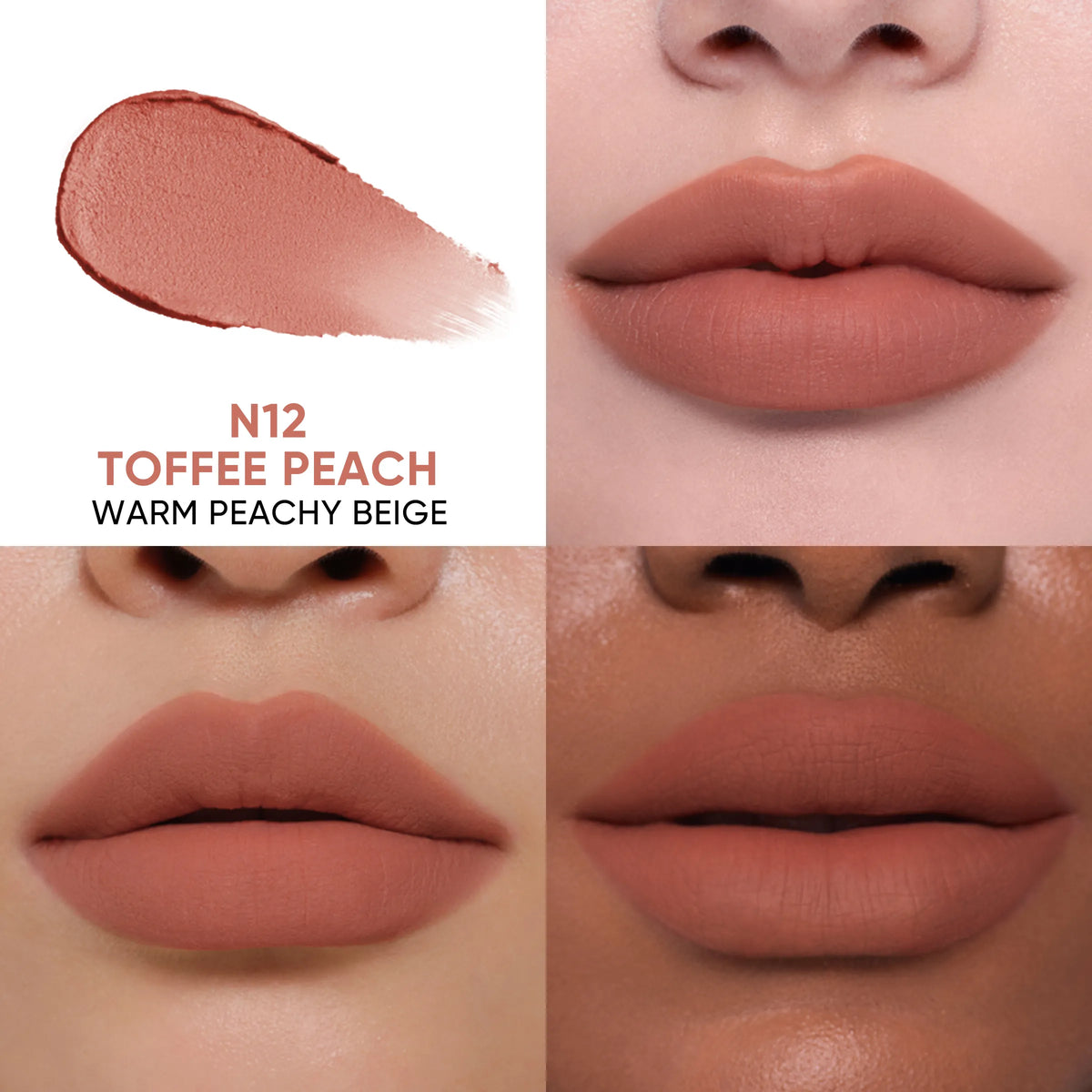 Skavix lip cream #N12 Toffee Peach